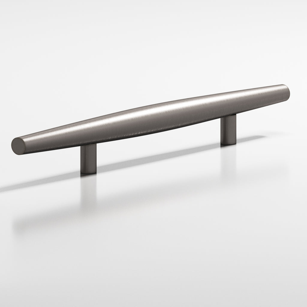 Colonial Bronze Series 239 4" Cigar Cabinet Pull With Straight Posts Pewter / 4"