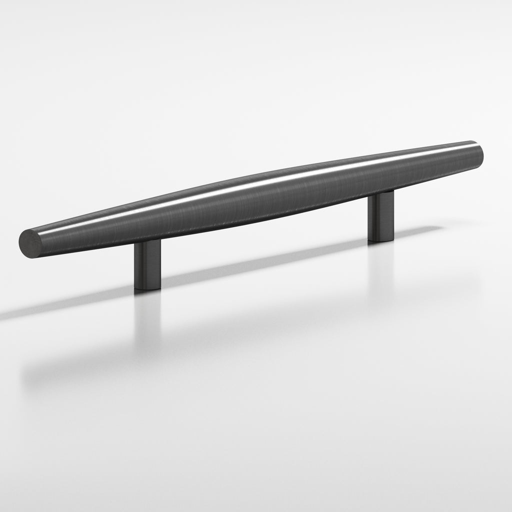 Colonial Bronze Series 239 6" Cigar Cabinet Pull With Straight Posts Graphite / 6"
