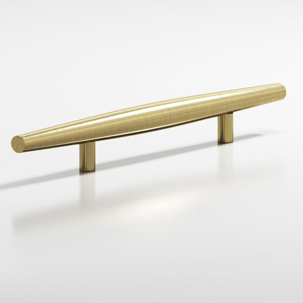 Colonial Bronze Series 239 8" Cigar Cabinet Pull With Straight Posts Antique Brass / 8"