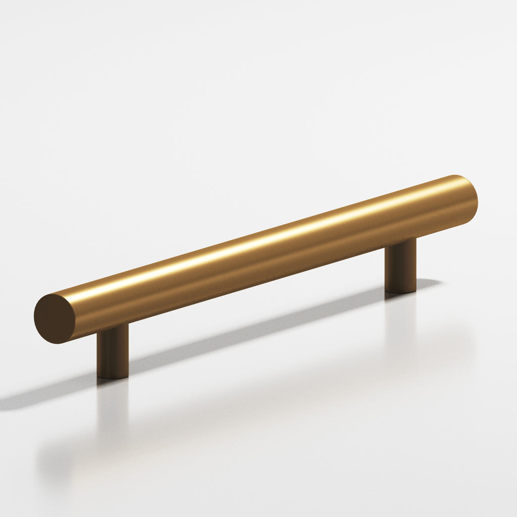 Colonial Bronze Series 242 10" Round Appliance Pull With Straight Posts Matte Light Statuary Bronze / 10"