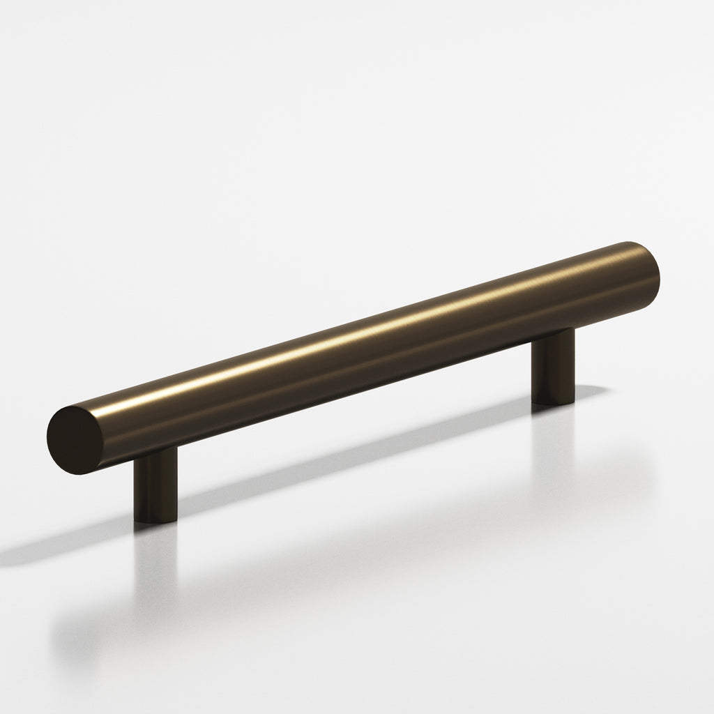 Colonial Bronze Series 246 6" Round Cabinet Pull With Straight Posts Oil Rubbed Bronze / 6"