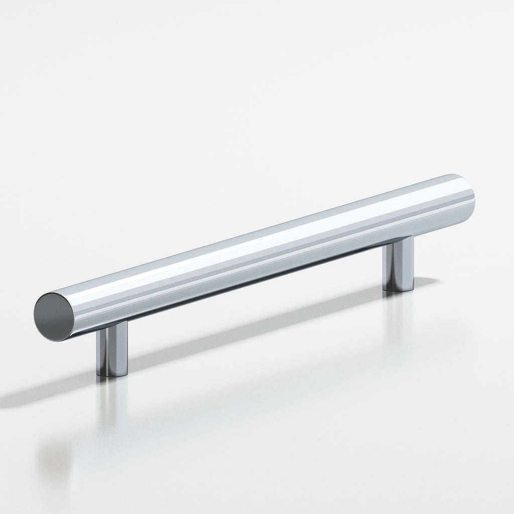 Colonial Bronze Series 847 24" Round Appliance Pull With Straight Posts Polished Chrome / 24"