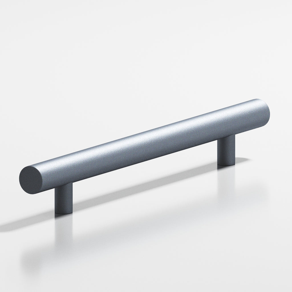 Colonial Bronze Series 246 6" Round Cabinet Pull With Straight Posts Frost Chrome™ / 6"