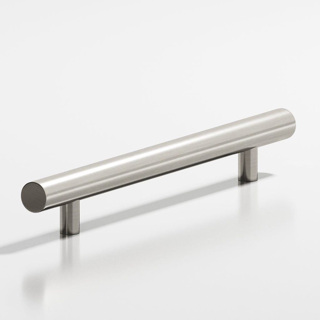 Colonial Bronze Series 247 6" Round Cabinet Pull With Straight Posts Satin Nickel / 6"