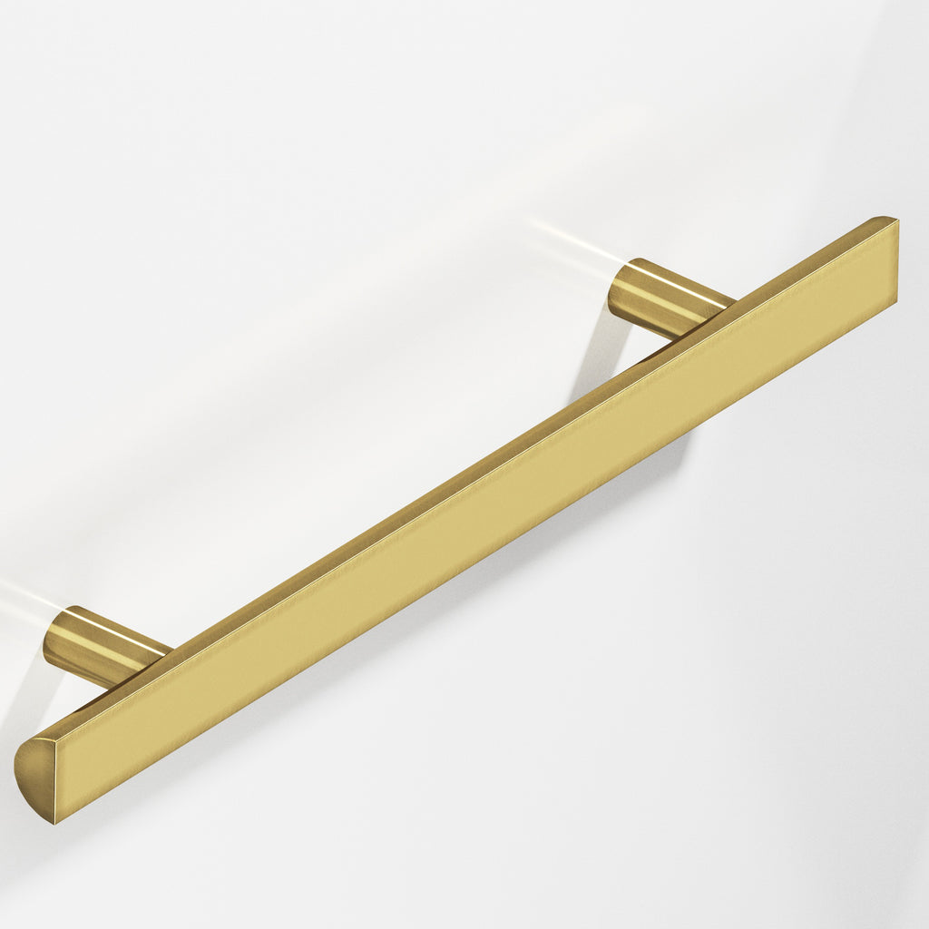 Colonial Bronze Series 257 8" Half-Round Cabinet Pull With Straight Posts Antique Bronze / 8"