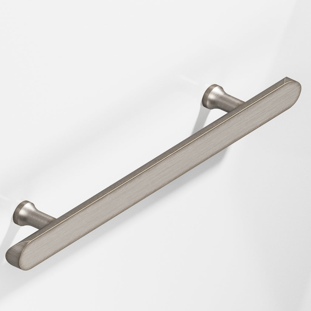 Colonial Bronze Series 259 10" Half-Roundappliance Pull With Flared Posts And Rounded Ends Pewter / 10"
