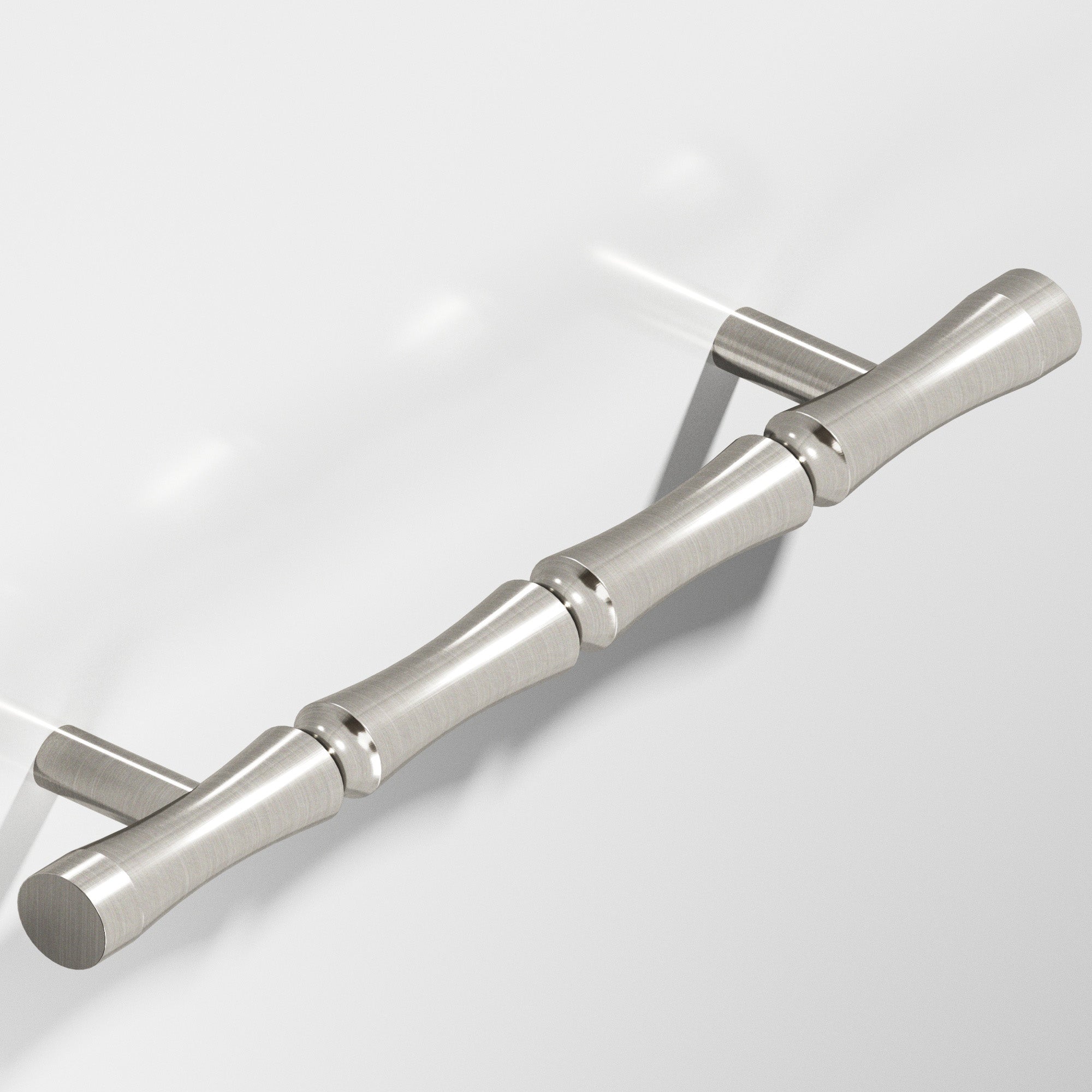 Colonial Bronze Series 261 9.5" Bamboo Appliance Pull With Straight Posts Satin Nickel / 9.5"