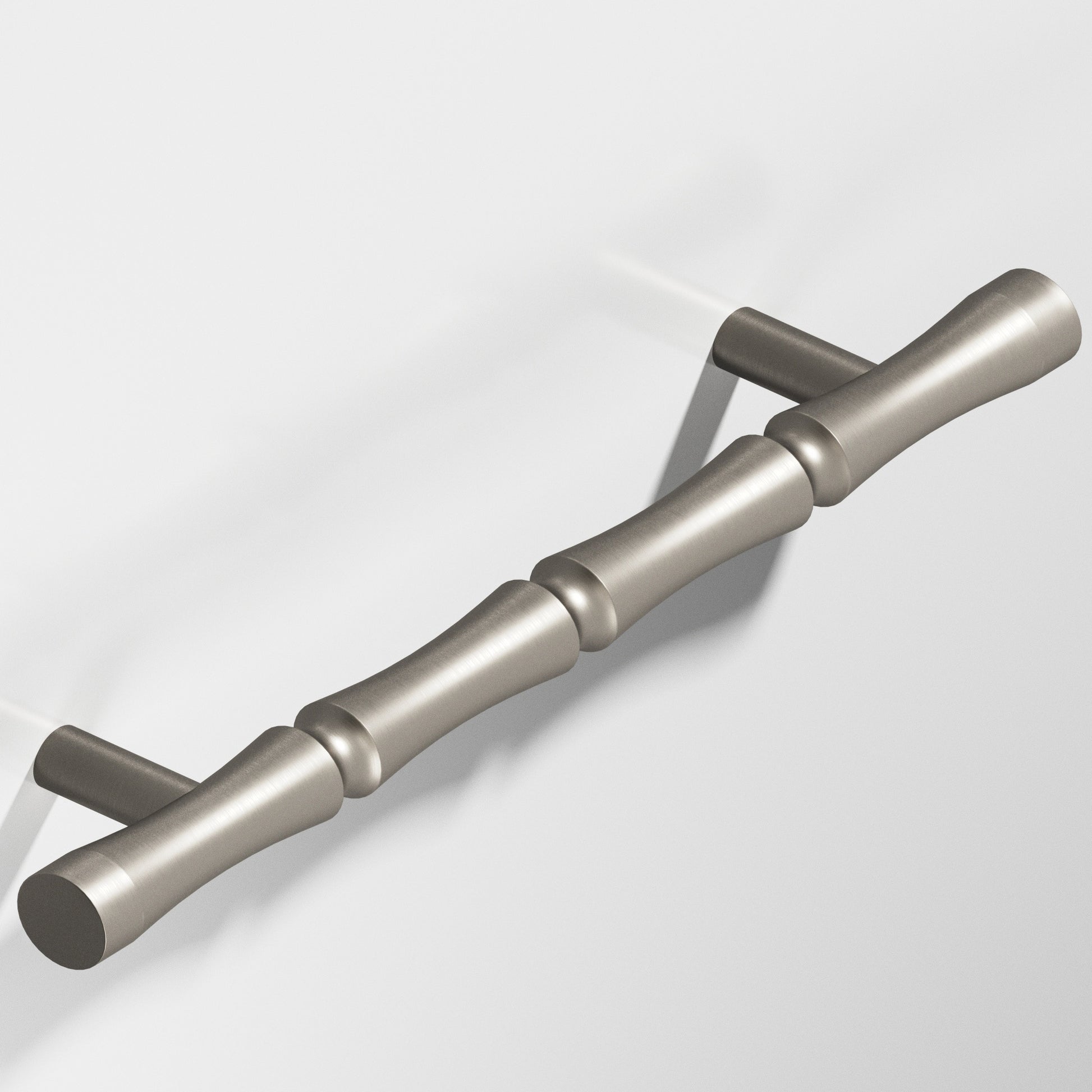 Colonial Bronze Series 261 9.5" Bamboo Appliance Pull With Straight Posts Matte Pewter / 9.5"