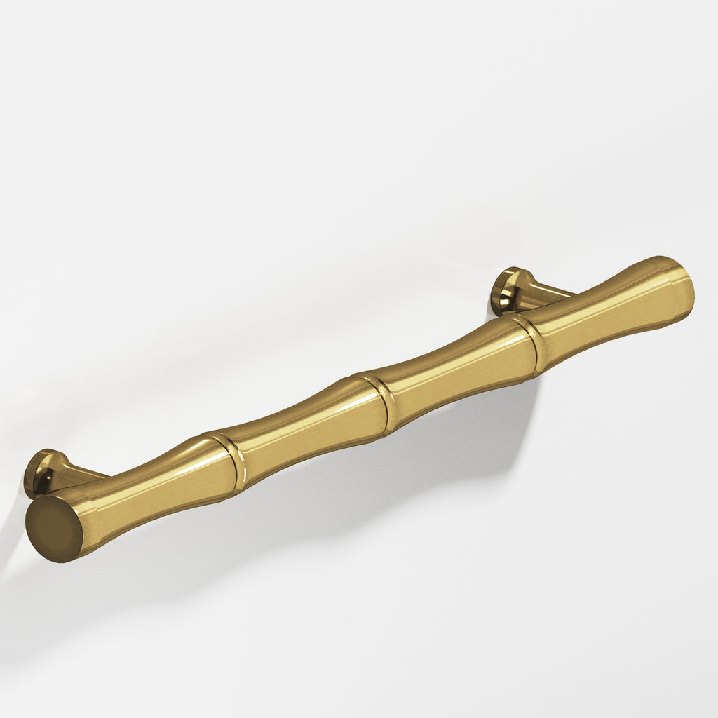 Colonial Bronze Series 280 3" Bamboo Cabinet Pull With Flared Posts Antique Bronze / 3"