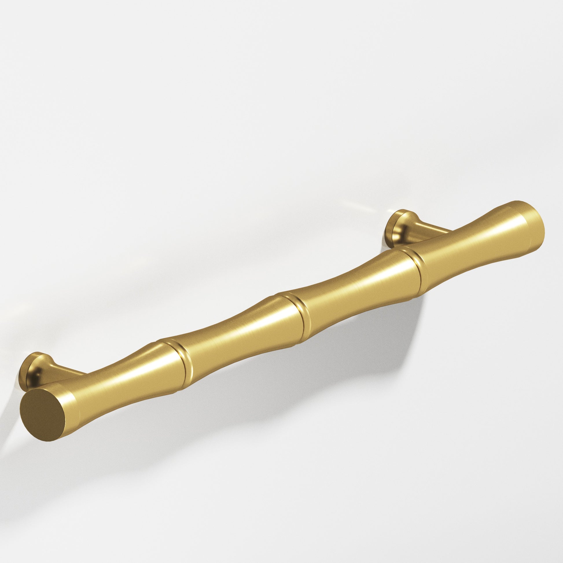 Colonial Bronze Series 281 9.5" Bamboo Appliance Pull Door Pull With Flared Posts Satin Brass / 9.5"