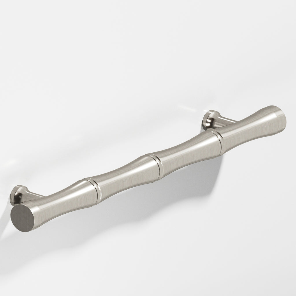 Colonial Bronze Series 281 9.5" Bamboo Appliance Pull Door Pull With Flared Posts Satin Nickel / 9.5"