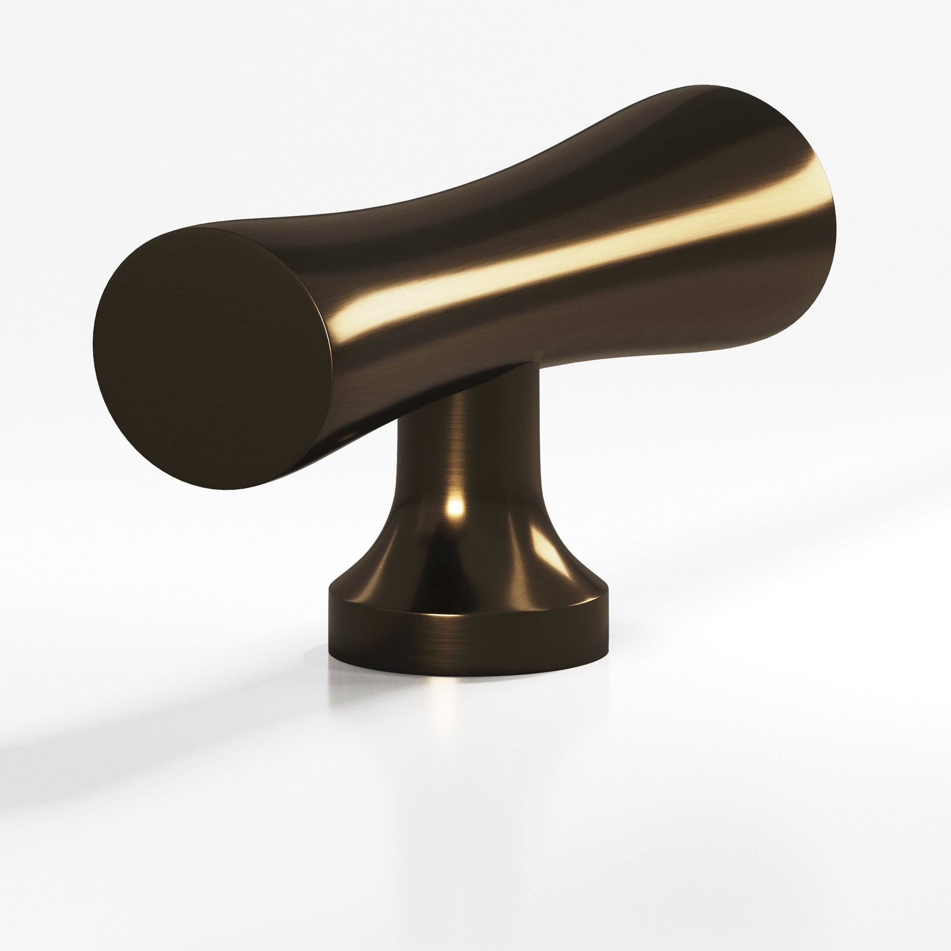 Colonial Bronze Series 290 2" Hourglass Cabinet T-Knob With Flared Post Oil Rubbed Bronze / 2"