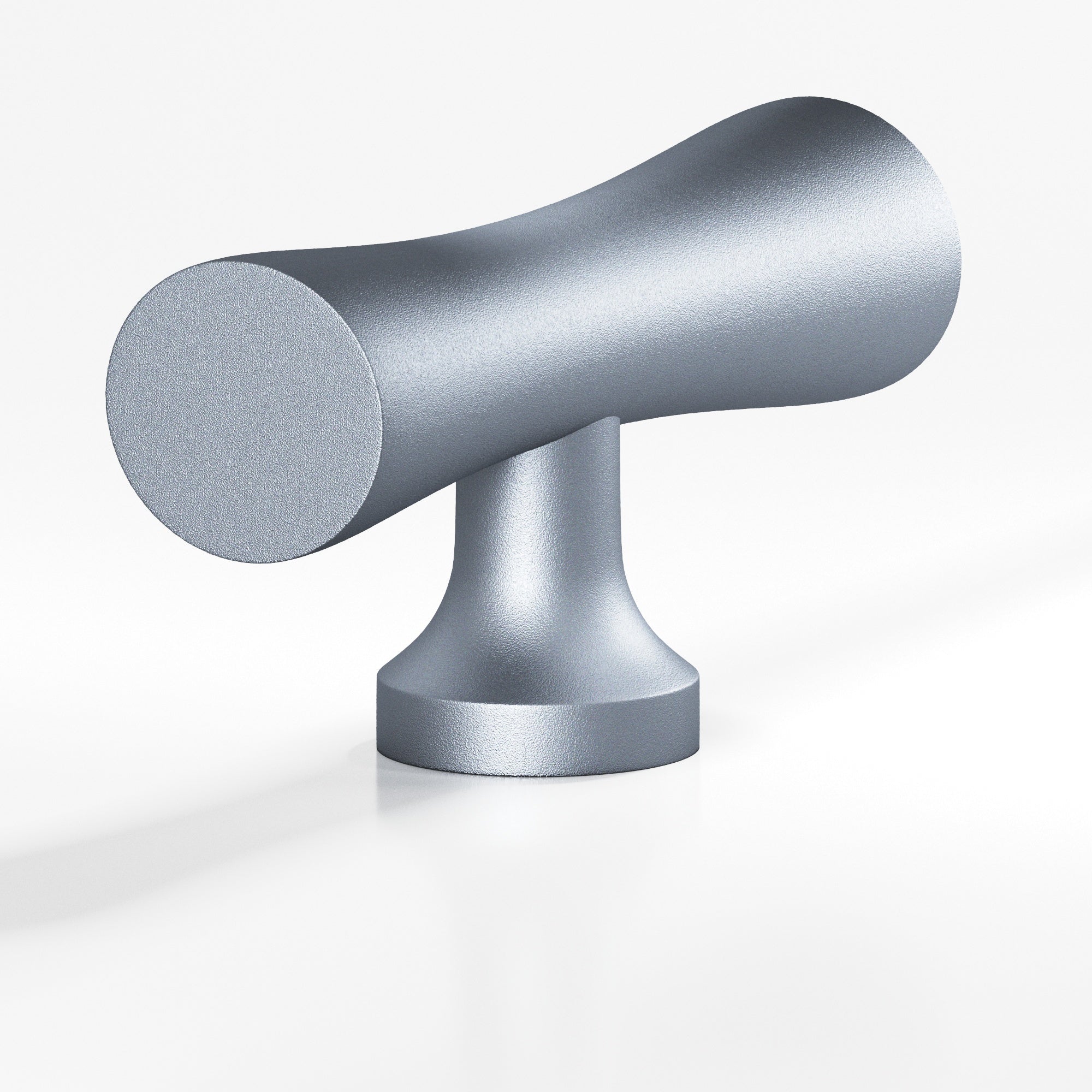 Colonial Bronze Series 290 2" Hourglass Cabinet T-Knob With Flared Post Frost Chrome™ / 2"