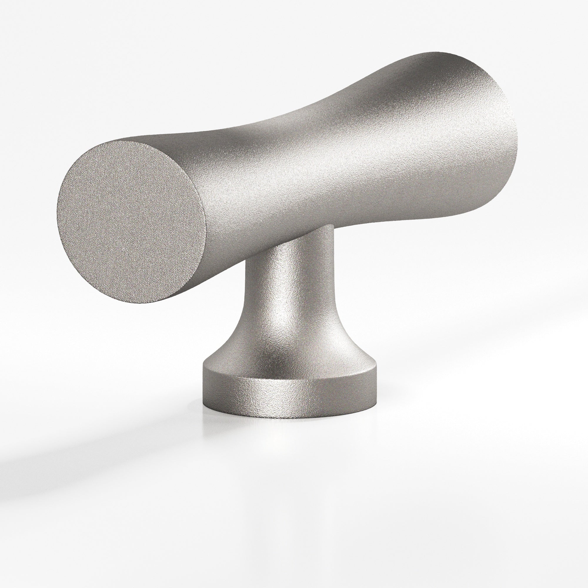 Colonial Bronze Series 290 2" Hourglass Cabinet T-Knob With Flared Post Frost Nickel™ / 2"