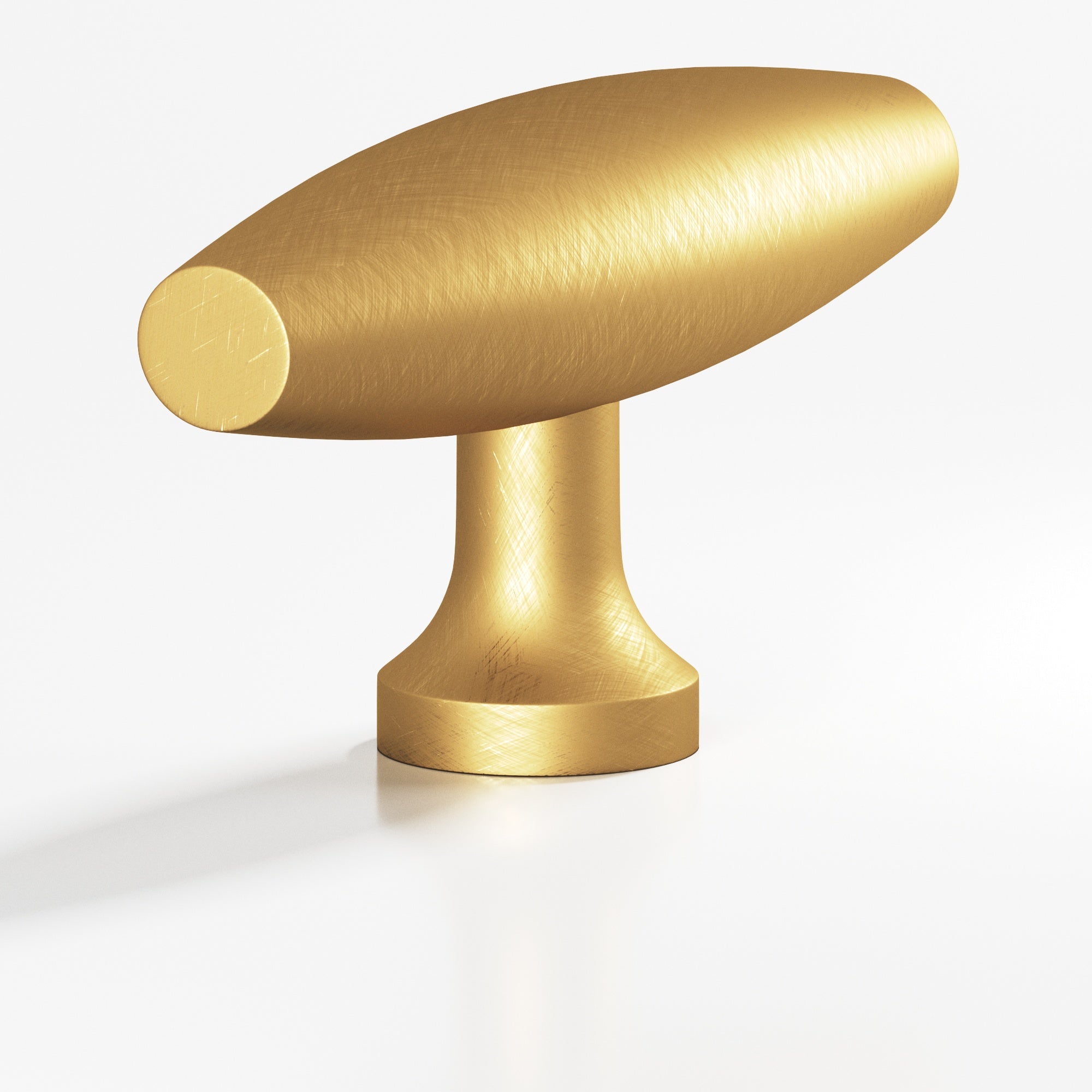 Colonial Bronze Series 291 2" Cigar Cabinet T-Knob With Flared Post Weathered Brass / 2"