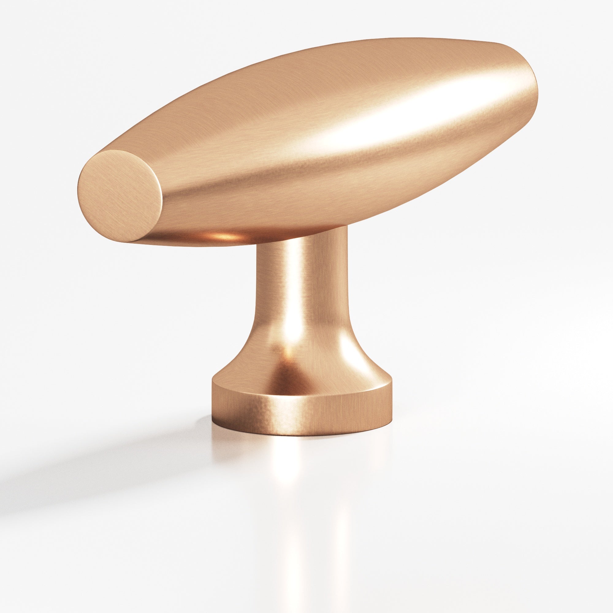 Colonial Bronze Series 291 2" Cigar Cabinet T-Knob With Flared Post Satin Bronze / 2"