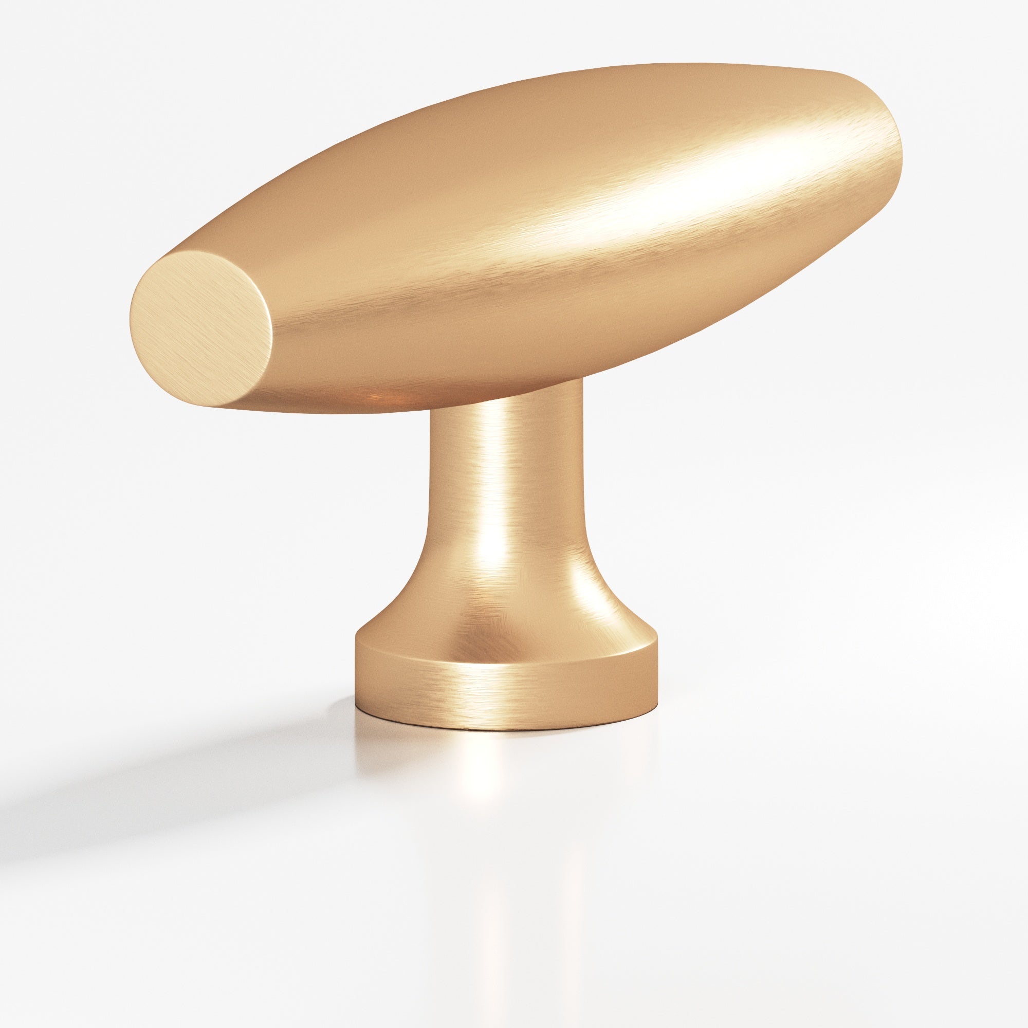 Colonial Bronze Series 291 2" Cigar Cabinet T-Knob With Flared Post Matte Satin Bronze / 2"