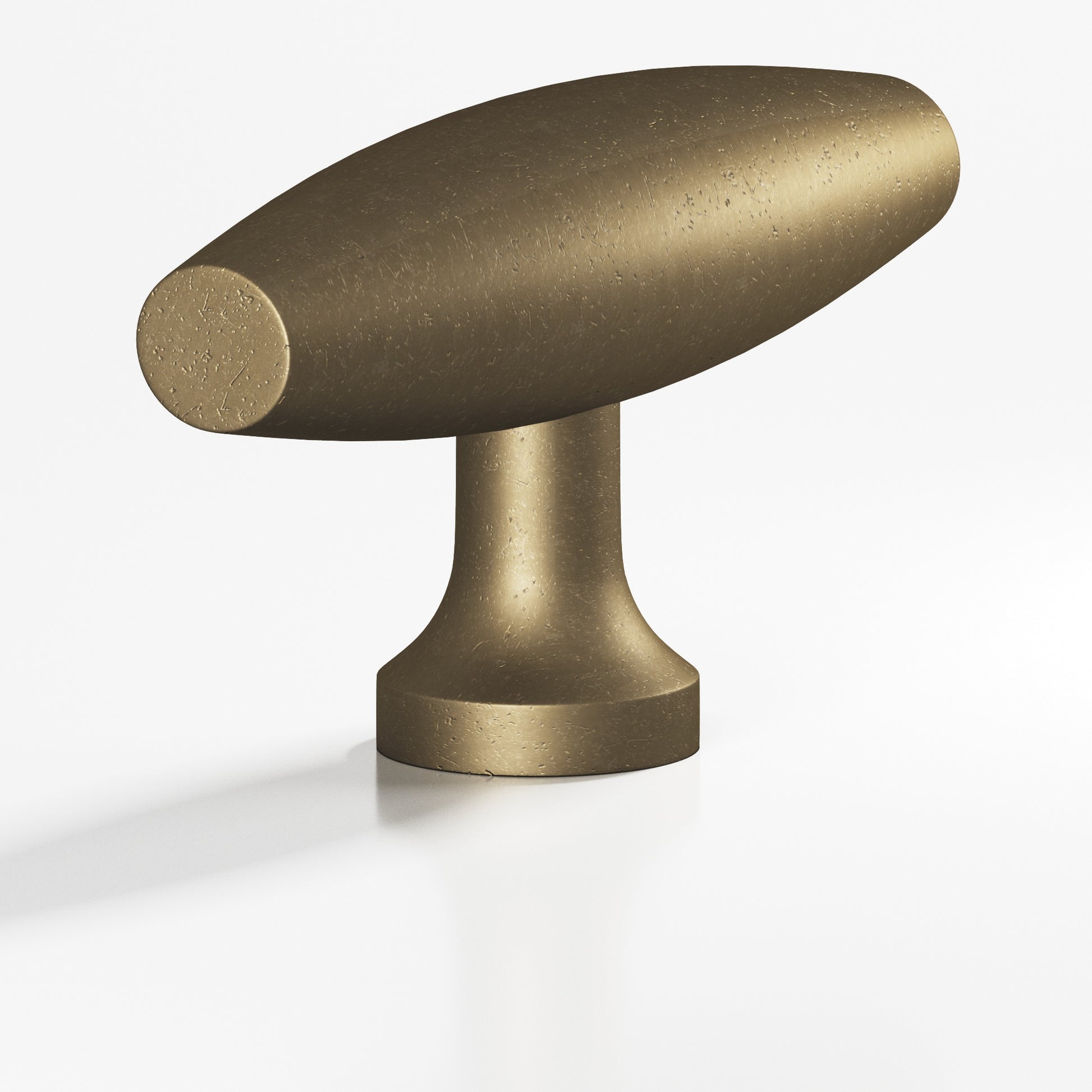 Colonial Bronze Series 291 2" Cigar Cabinet T-Knob With Flared Post Distressed Oil Rubbed Bronze / 2"