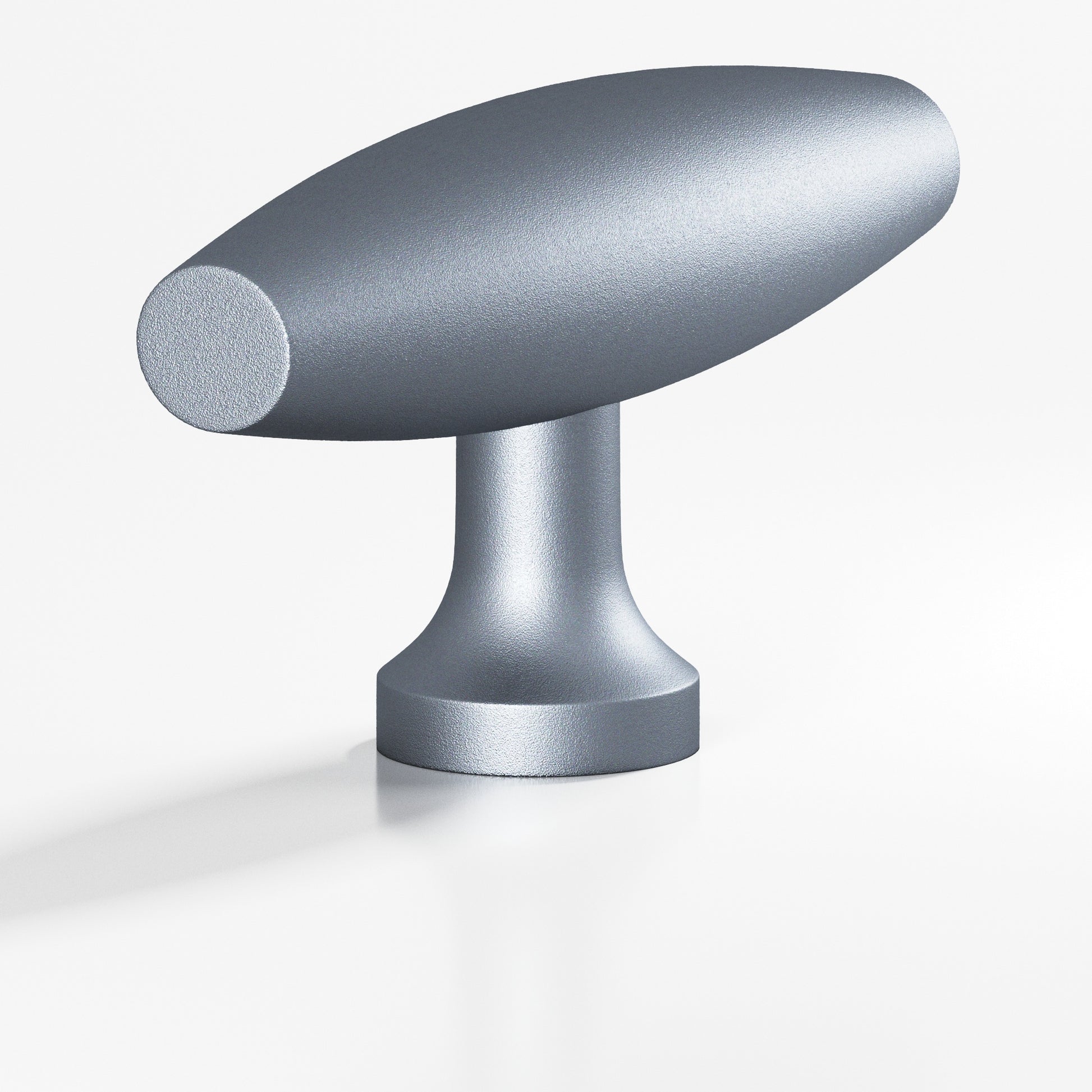 Colonial Bronze Series 291 2" Cigar Cabinet T-Knob With Flared Post Frost Chrome™ / 2"