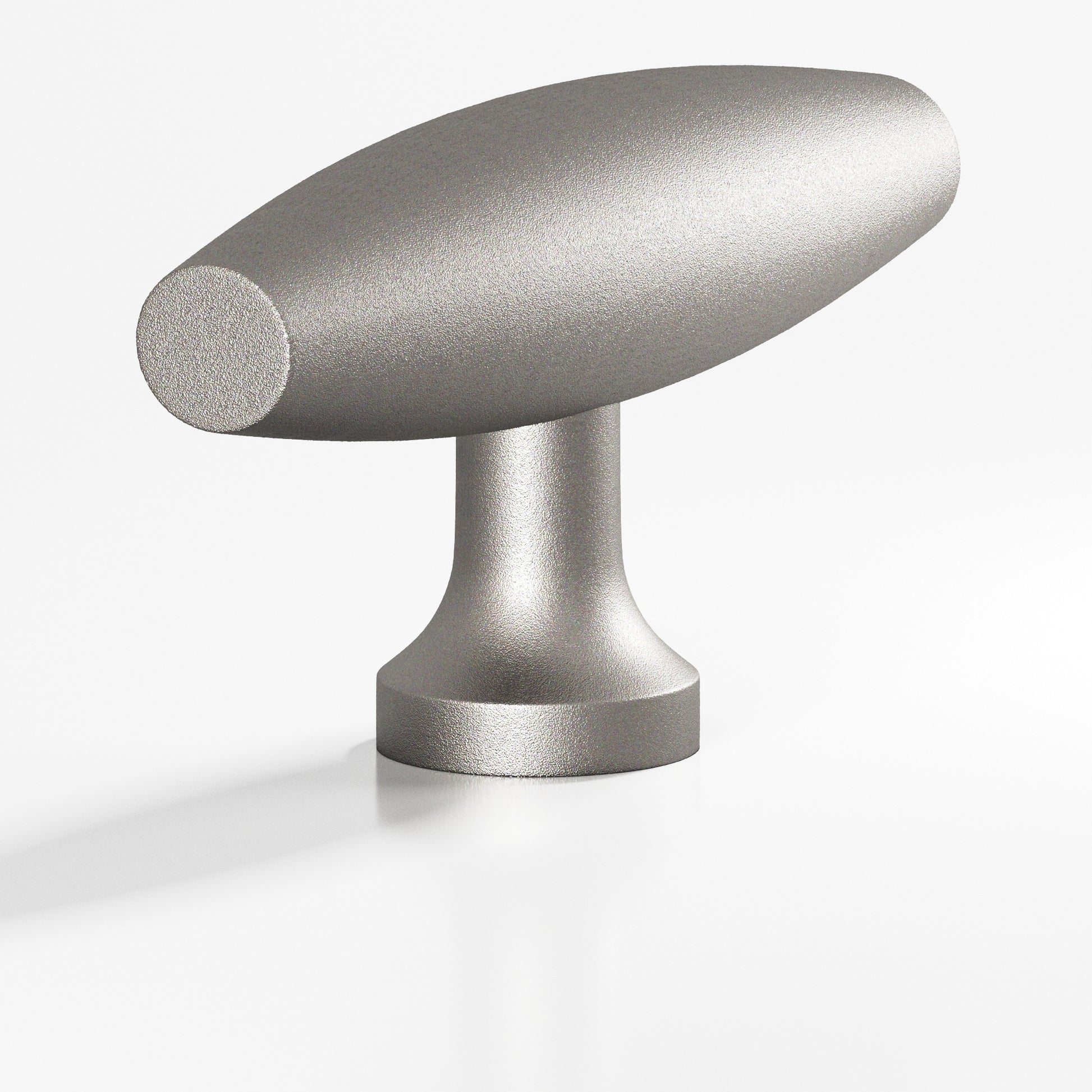 Colonial Bronze Series 291 2" Cigar Cabinet T-Knob With Flared Post Frost Nickel™ / 2"