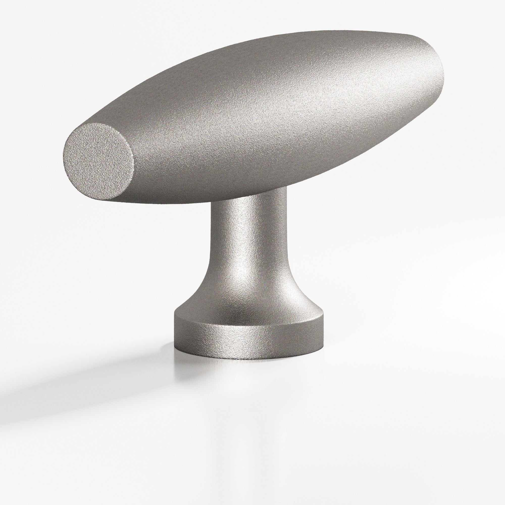 Colonial Bronze Series 291 2" Cigar Cabinet T-Knob With Flared Post Frost Nickel™ / 2"