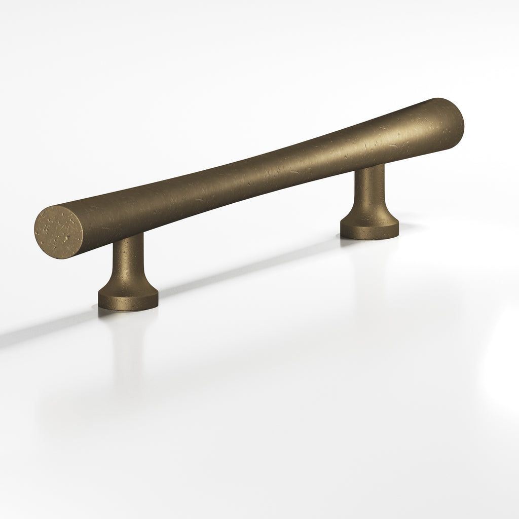 Colonial Bronze Series 292 4" Hourglass Cabinet Pull With Flared Posts Distressed Oil Rubbed Bronze / 4"