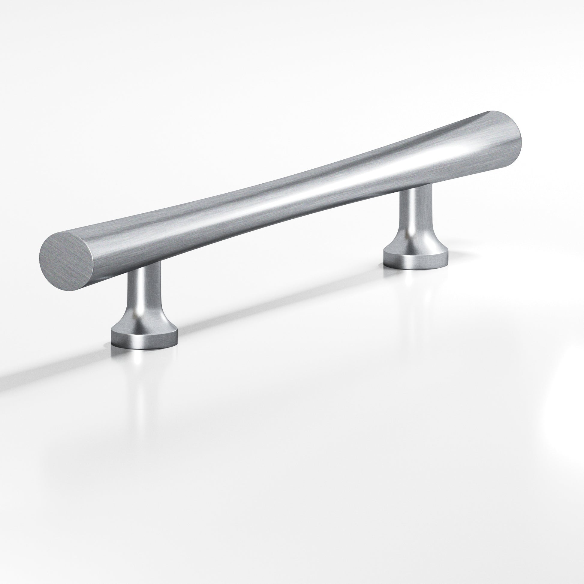 Colonial Bronze Series 294 10" Hourglass Appliance Pull With Flared Posts Satin Chrome / 10"