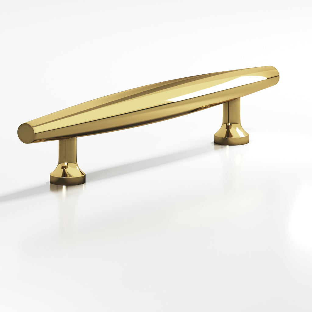 Colonial Bronze Series 293 6" Cigar Cabinet Pull With Flared Posts Antique Bronze / 6"