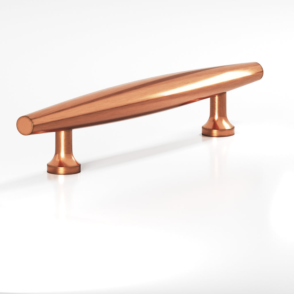 Colonial Bronze Series 293 6" Cigar Cabinet Pull With Flared Posts Antique Copper / 6"