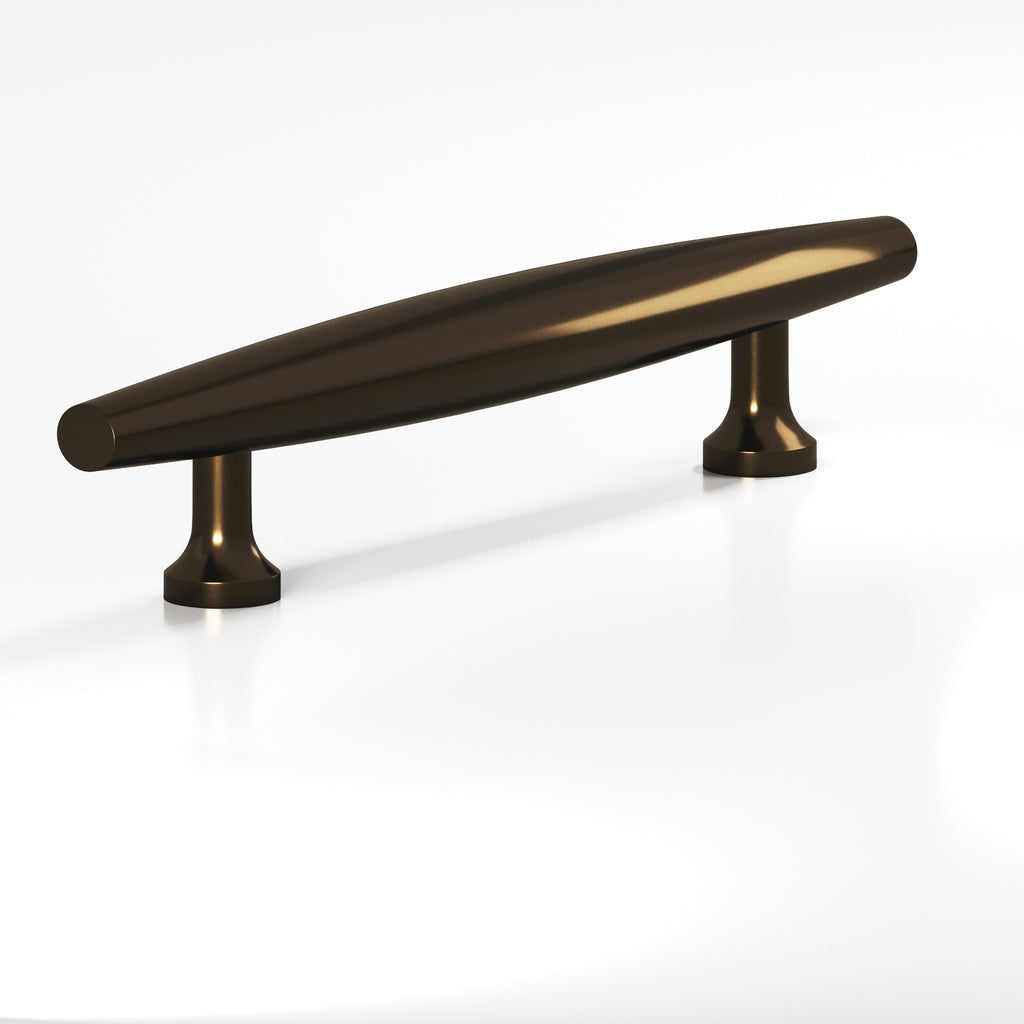Colonial Bronze Series 293 6" Cigar Cabinet Pull With Flared Posts Oil Rubbed Bronze / 6"