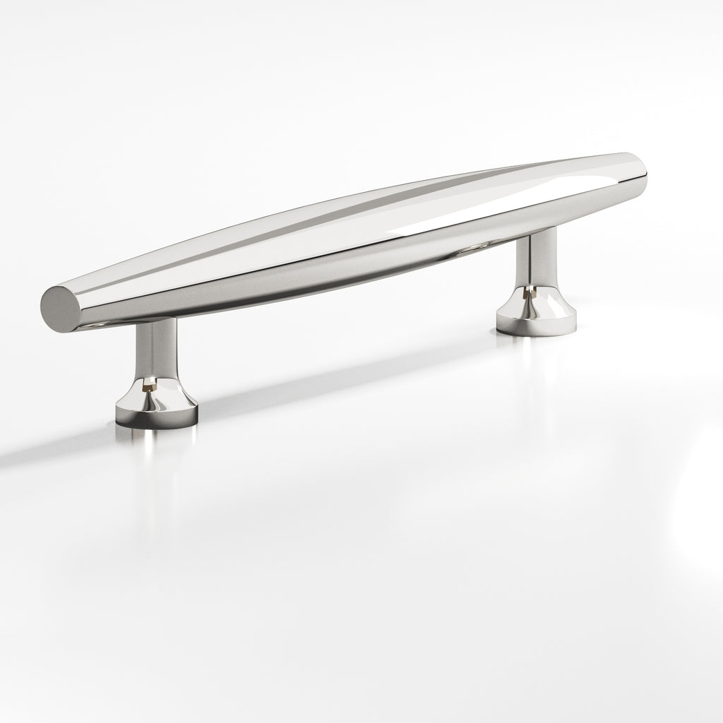 Colonial Bronze Series 293 10" Cigar Appliance Pull With Flared Posts Polished Nickel / 10"