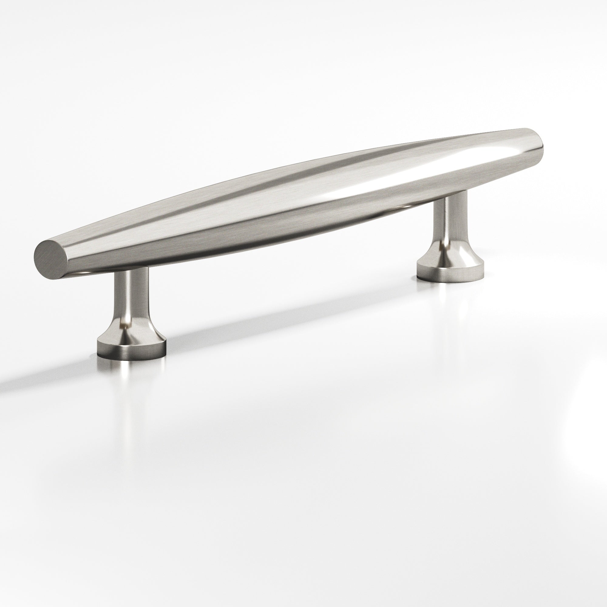 Colonial Bronze Series 293 10" Cigar Appliance Pull With Flared Posts Satin Nickel / 10"