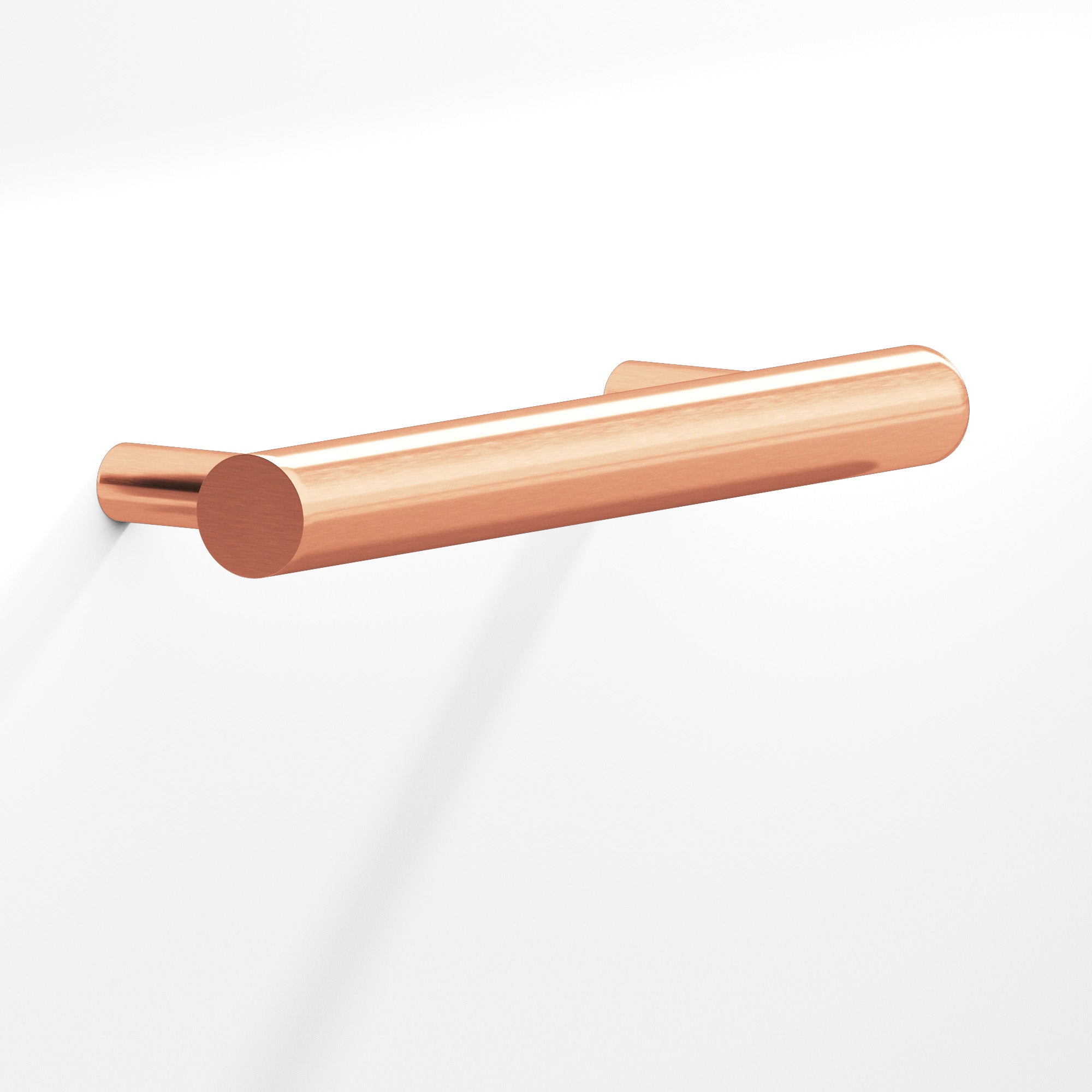 Colonial Bronze Series 300 4" Round Cabinet Pull With Tapered Posts Satin Copper / 4"