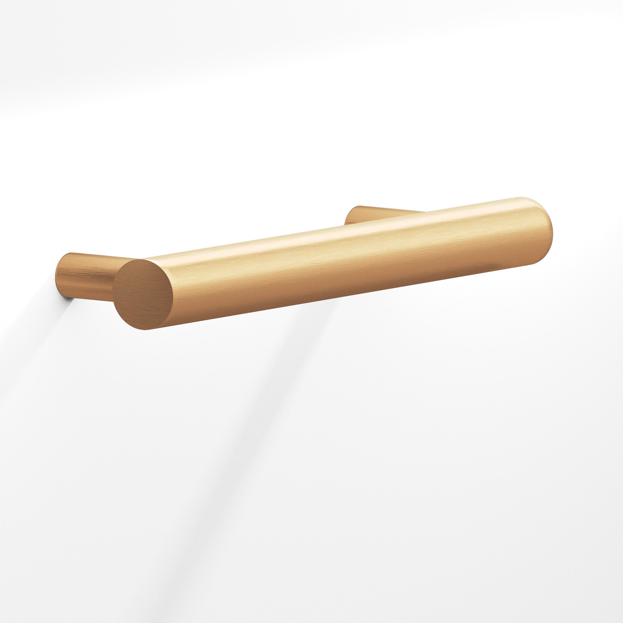 Colonial Bronze Series 300 8" Round Cabinet Pull With Tapered Posts Matte Satin Bronze / 8"