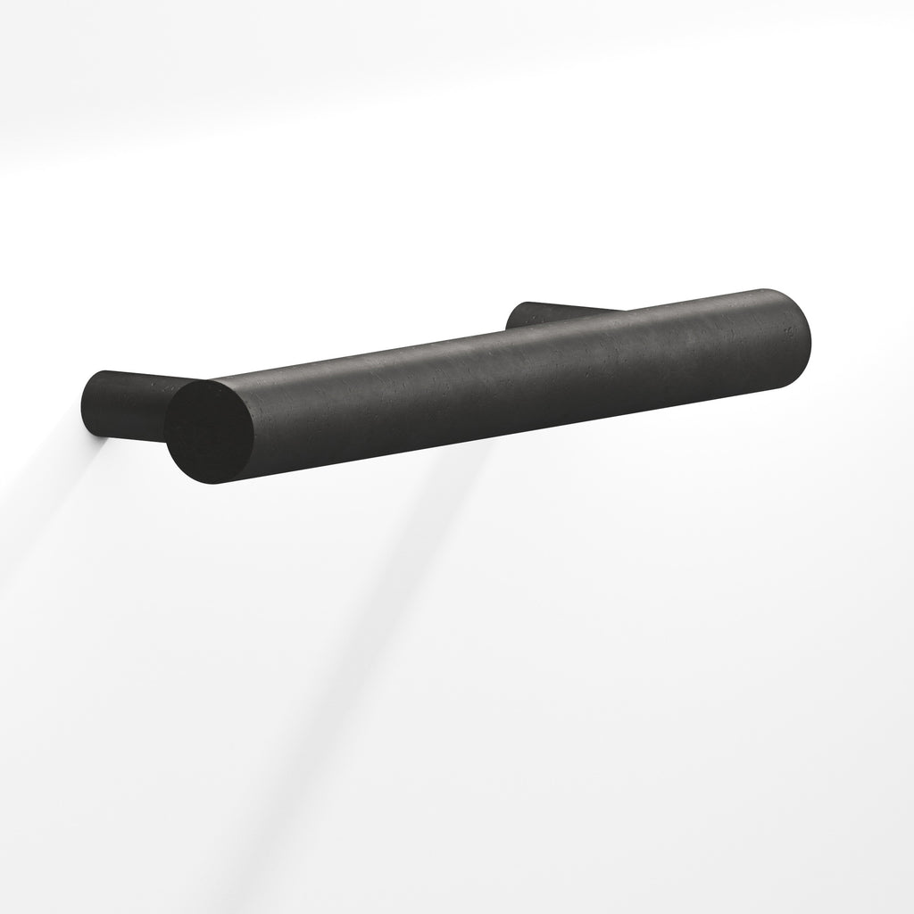 Colonial Bronze Series 300 2.5" Round Cabinet Pull With Tapered Posts Distressed Satin Black / 2.5"