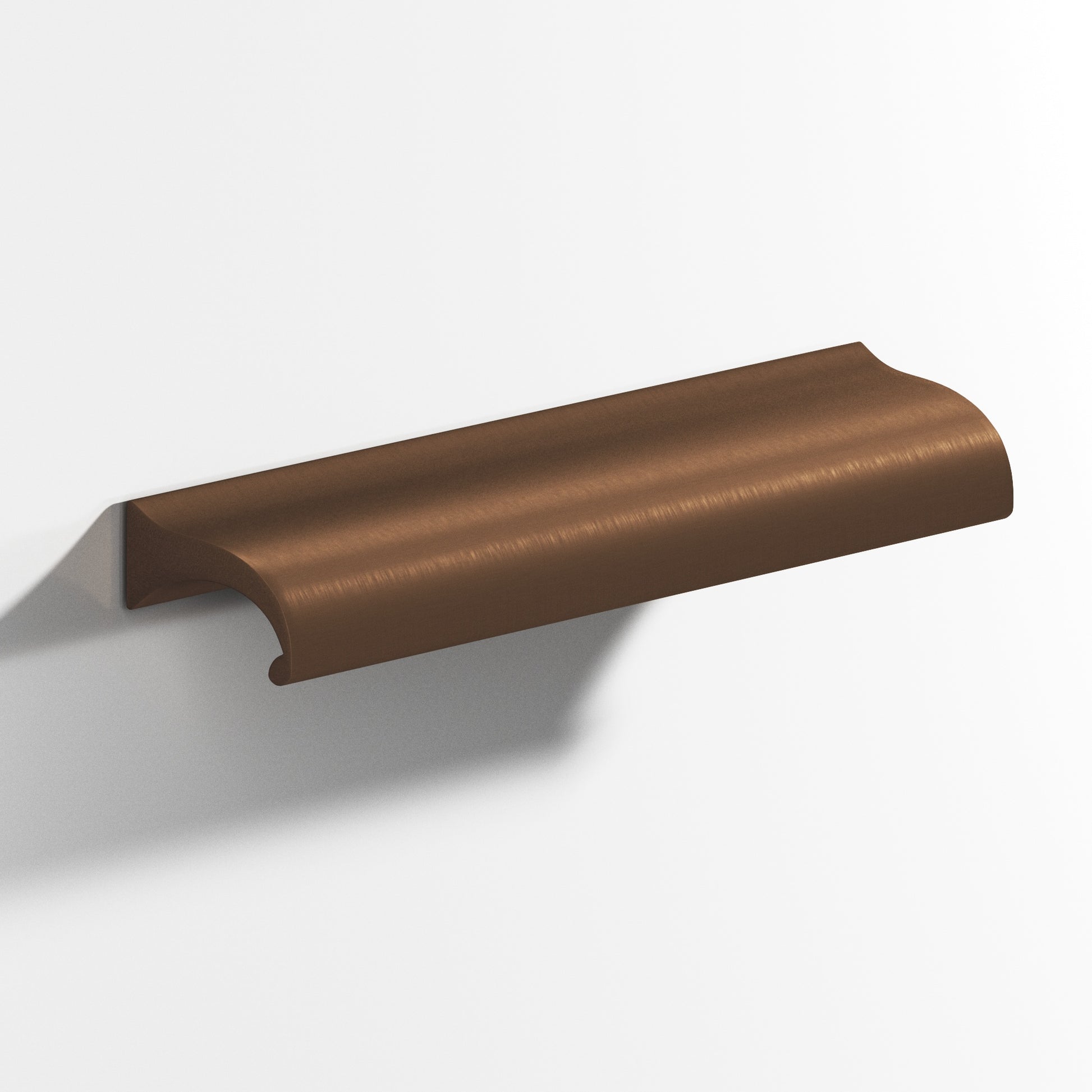 Colonial Bronze Series 458 8" Waterfall Cabinet Pull With Straight Ends Matte Oil Rubbed Bronze / 8"