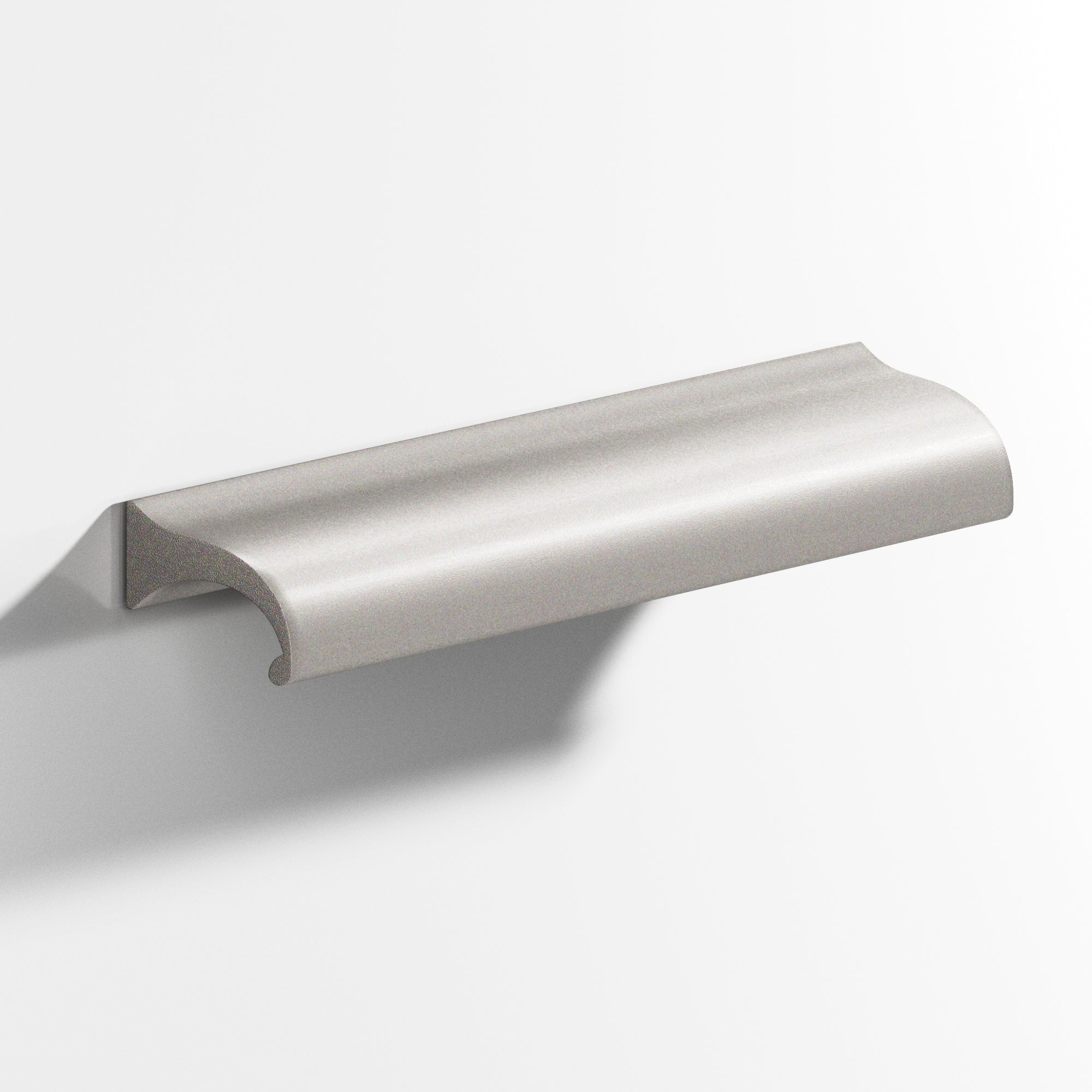 Colonial Bronze Series 458 8" Waterfall Cabinet Pull With Straight Ends Frost Nickel™ / 8"