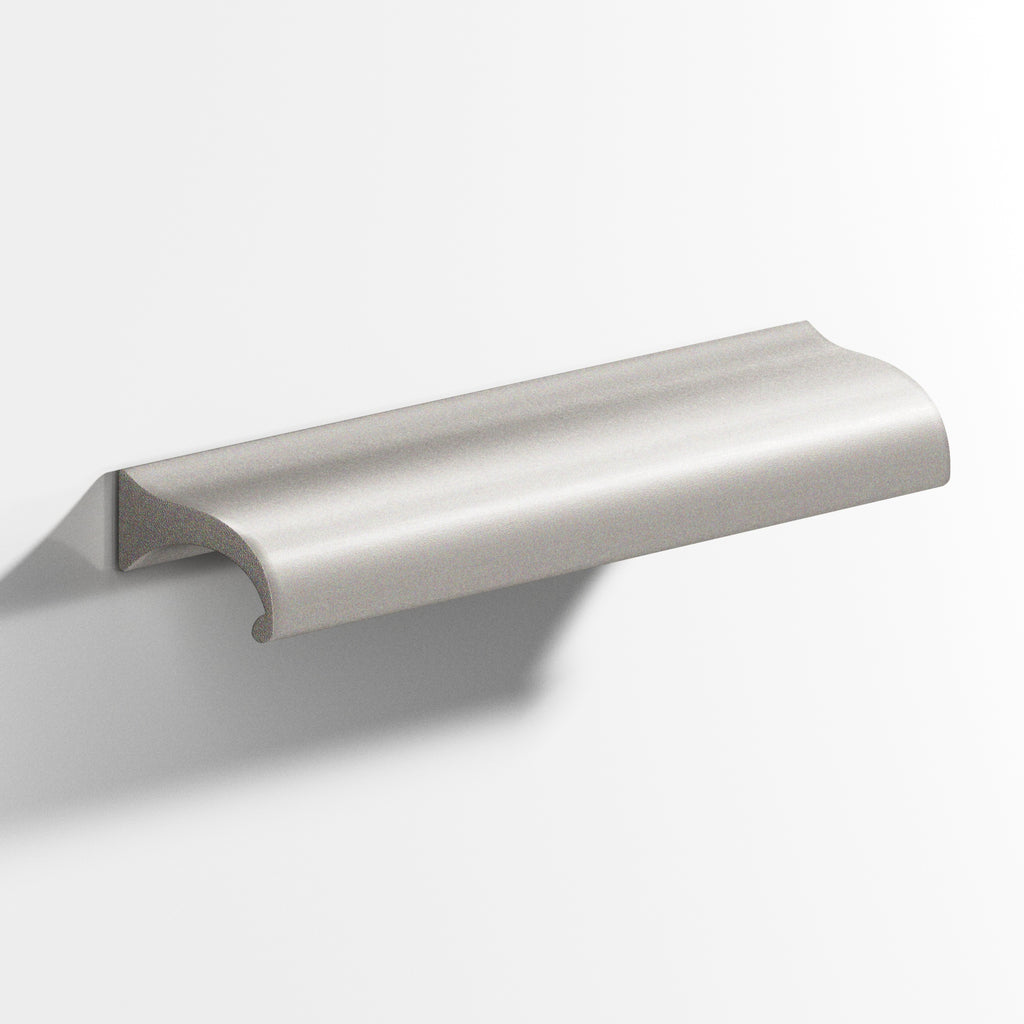 Colonial Bronze Series 458 6" Waterfall Cabinet Pull With Straight Ends Frost Nickel™ / 6"