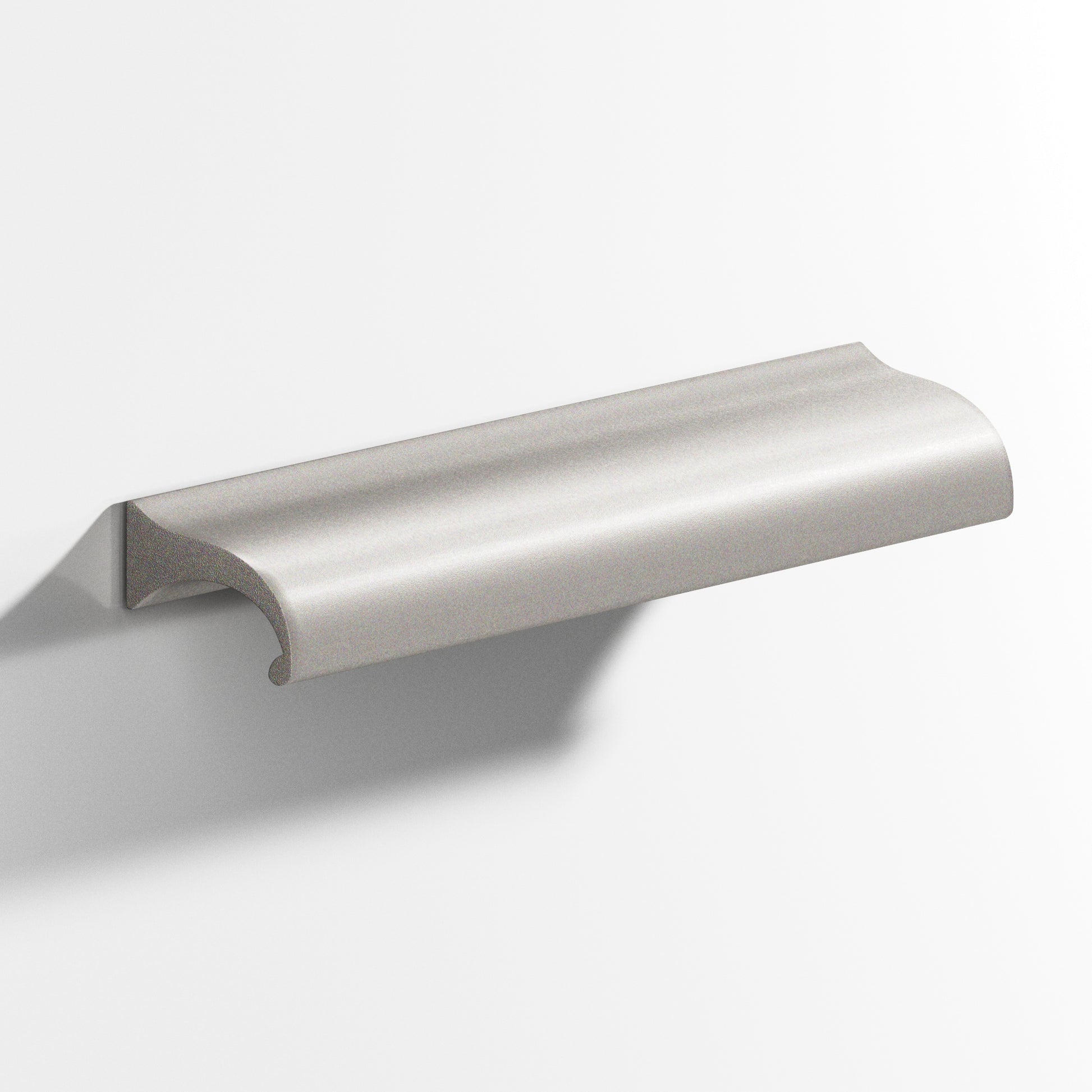 Colonial Bronze Series 458 4" Waterfall Cabinet Pull With Straight Ends Frost Nickel™ / 4"