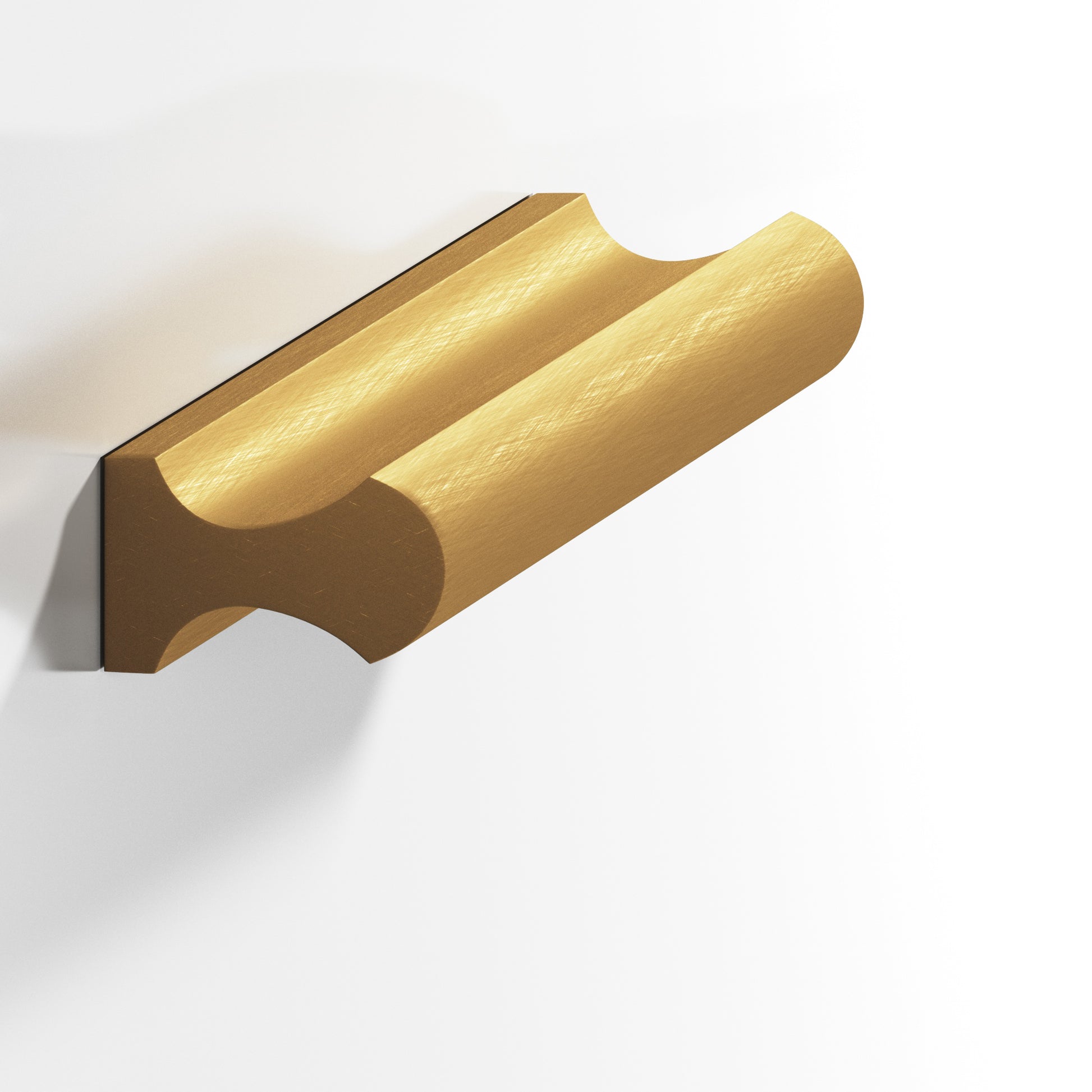 Colonial Bronze Series 490 8" Finger Pull Weathered Brass / 8"