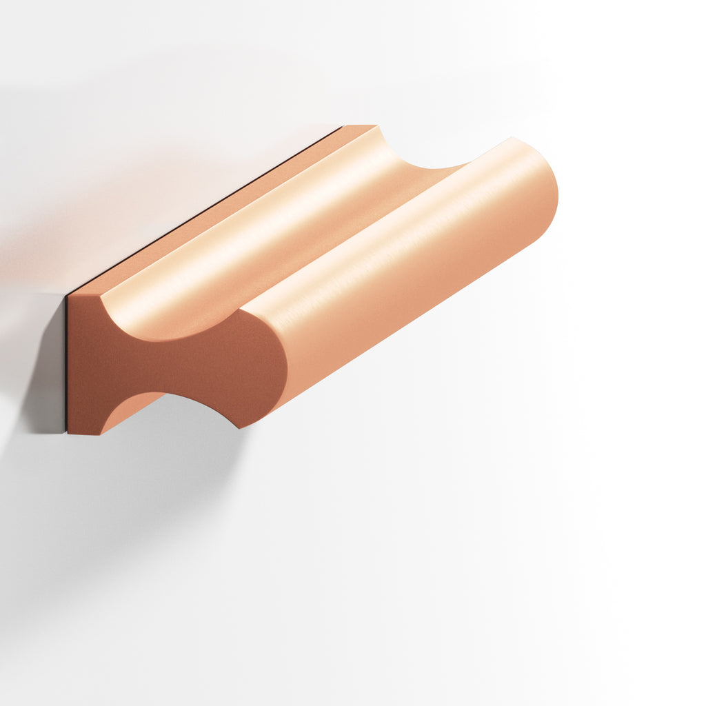 Colonial Bronze Series 490 6" Finger Pull Matte Satin Copper / 6"