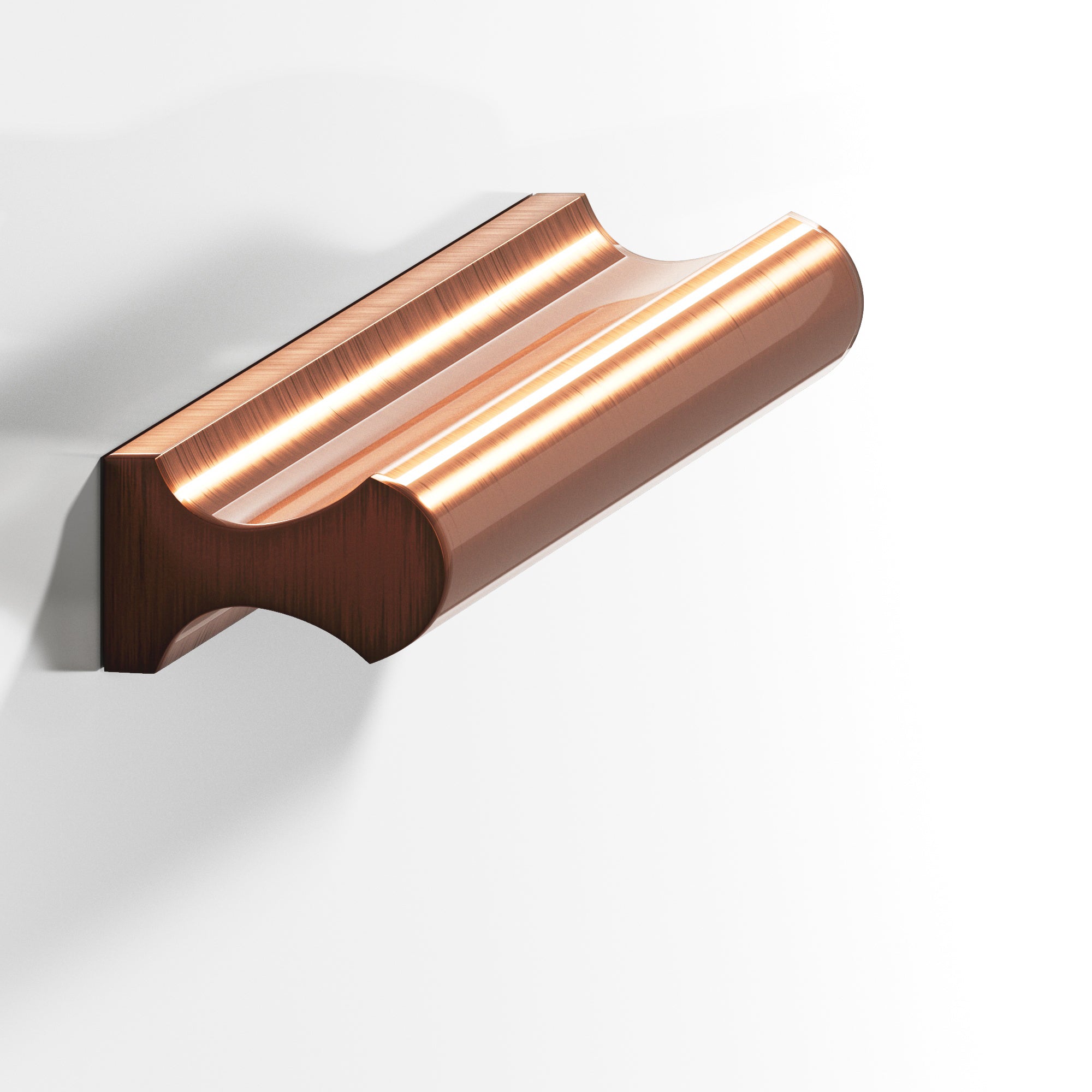 Colonial Bronze Series 490 4" Finger Pull Antique Copper / 4"