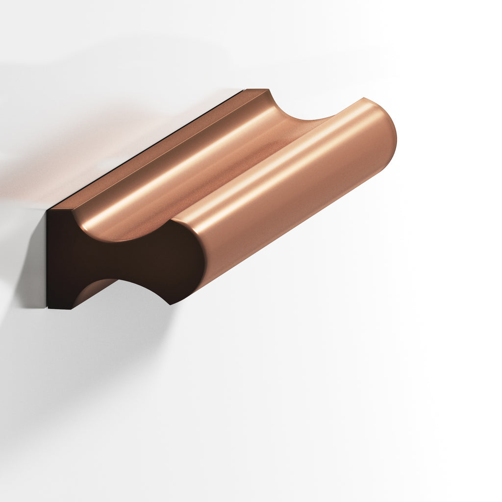 Colonial Bronze Series 490 4" Finger Pull Matte Antique Copper / 4"