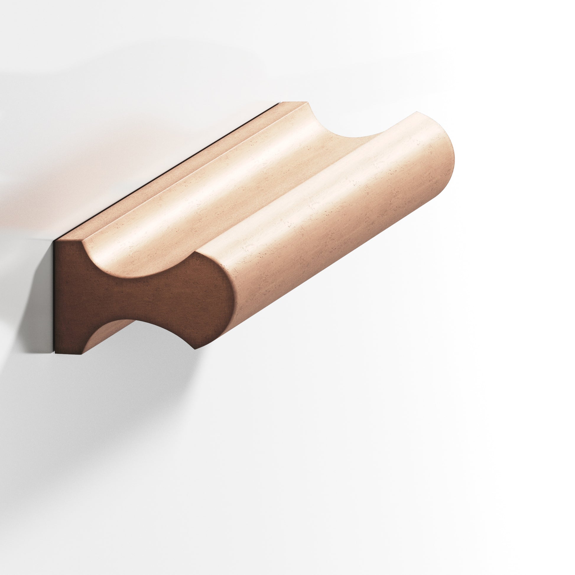 Colonial Bronze Series 490 8" Finger Pull Distressed Antique Copper / 8"