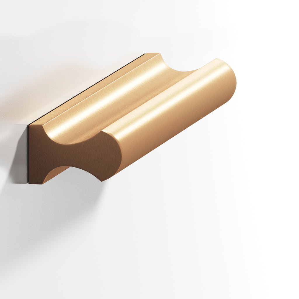 Colonial Bronze Series 490 6" Finger Pull Matte Satin Bronze / 6"