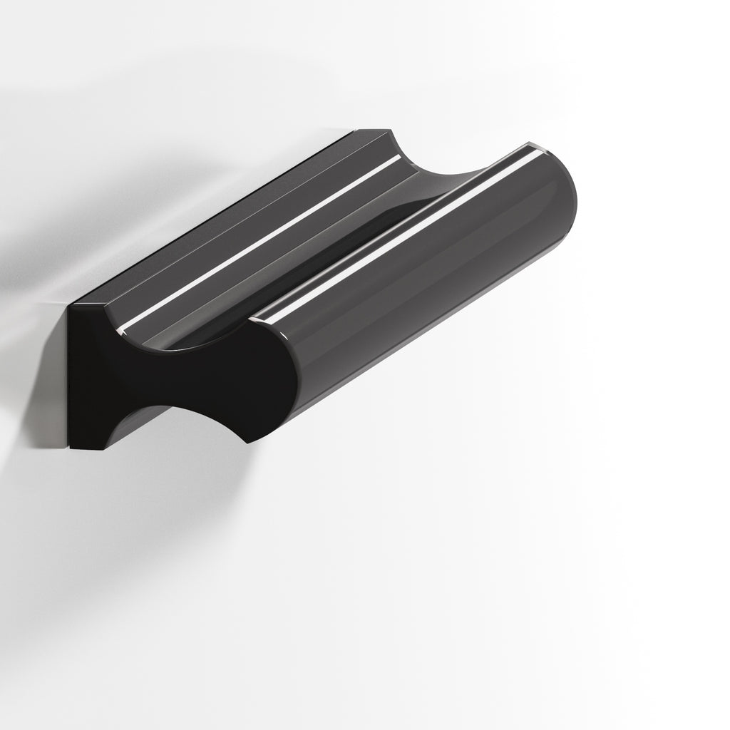Colonial Bronze Series 490 4" Finger Pull Satin Black / 4"