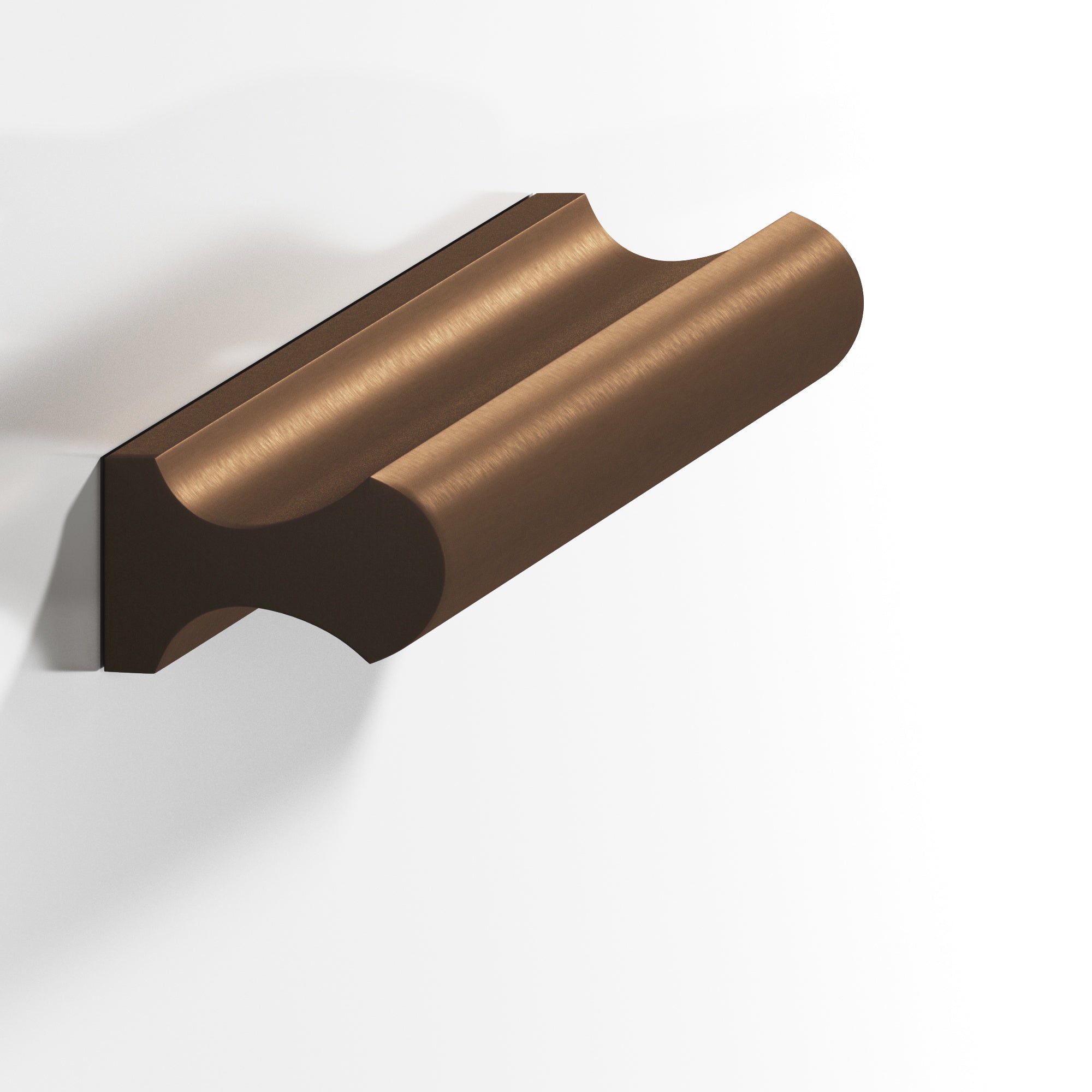 Colonial Bronze Series 490 8" Finger Pull Matte Oil Rubbed Bronze / 8"