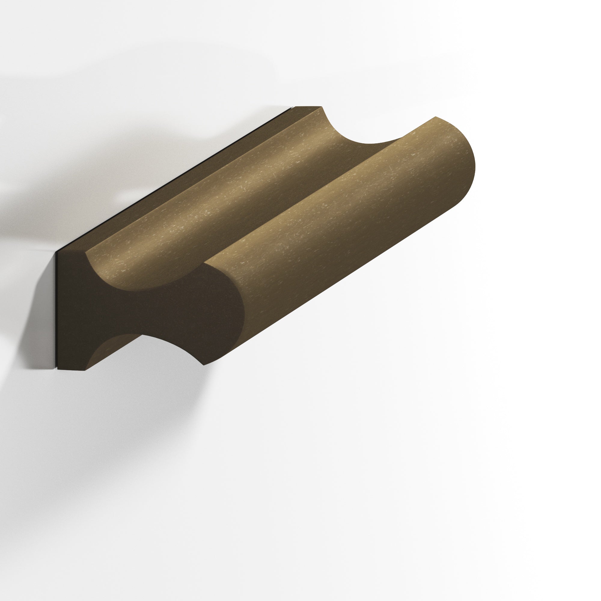 Colonial Bronze Series 490 4" Finger Pull Distressed Oil Rubbed Bronze / 4"