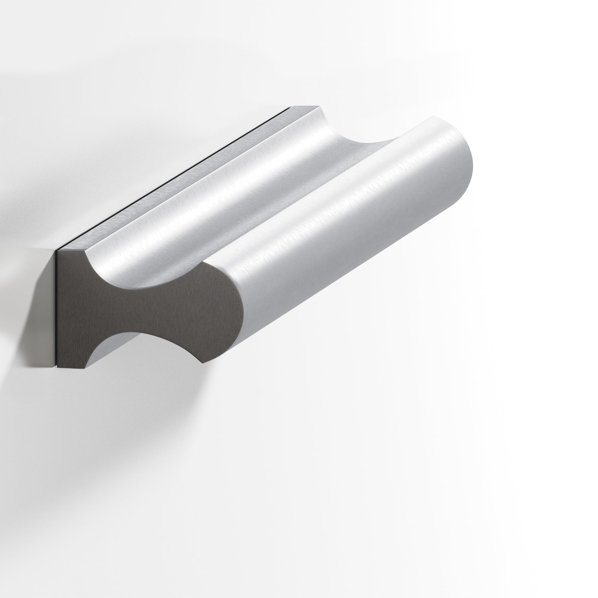 Colonial Bronze Series 490 8" Finger Pull Matte Satin Chrome / 8"