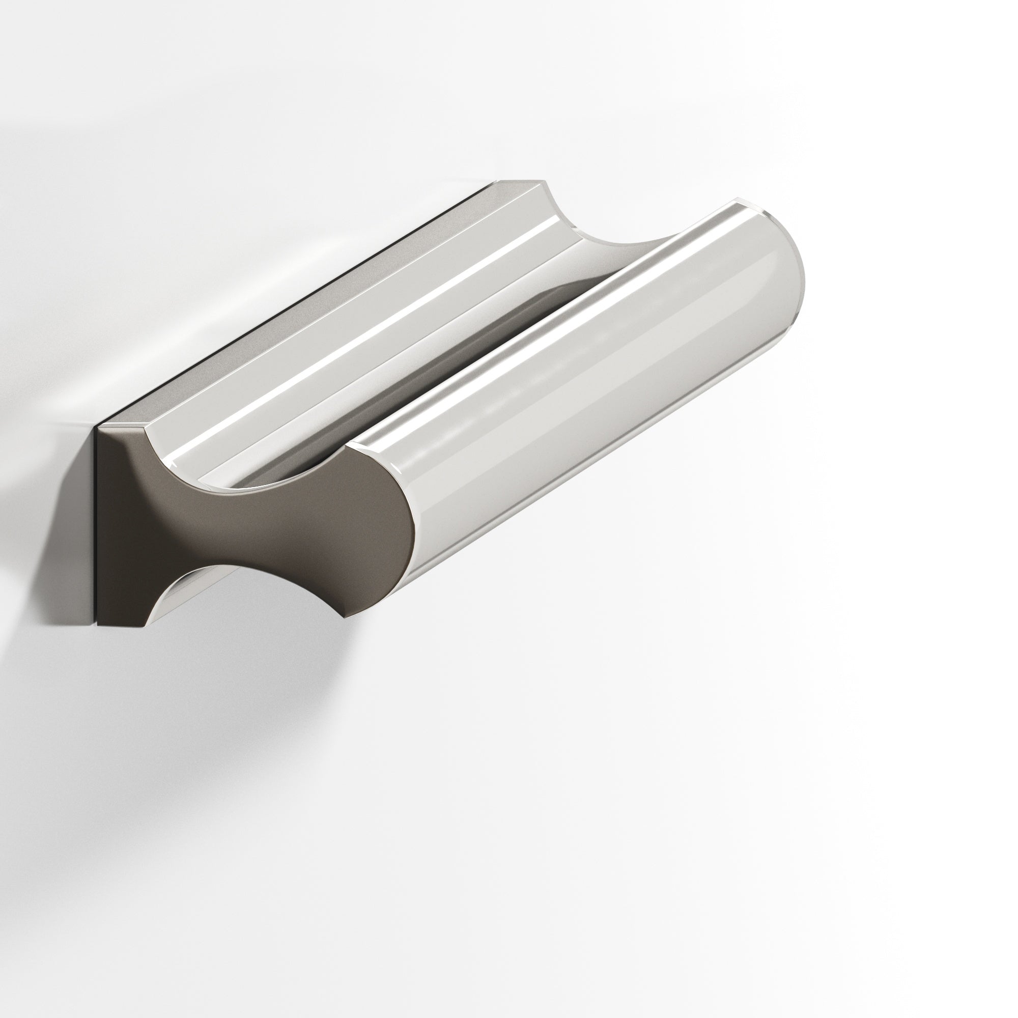 Colonial Bronze Series 490 1" Finger Pull Polished Nickel / 1"